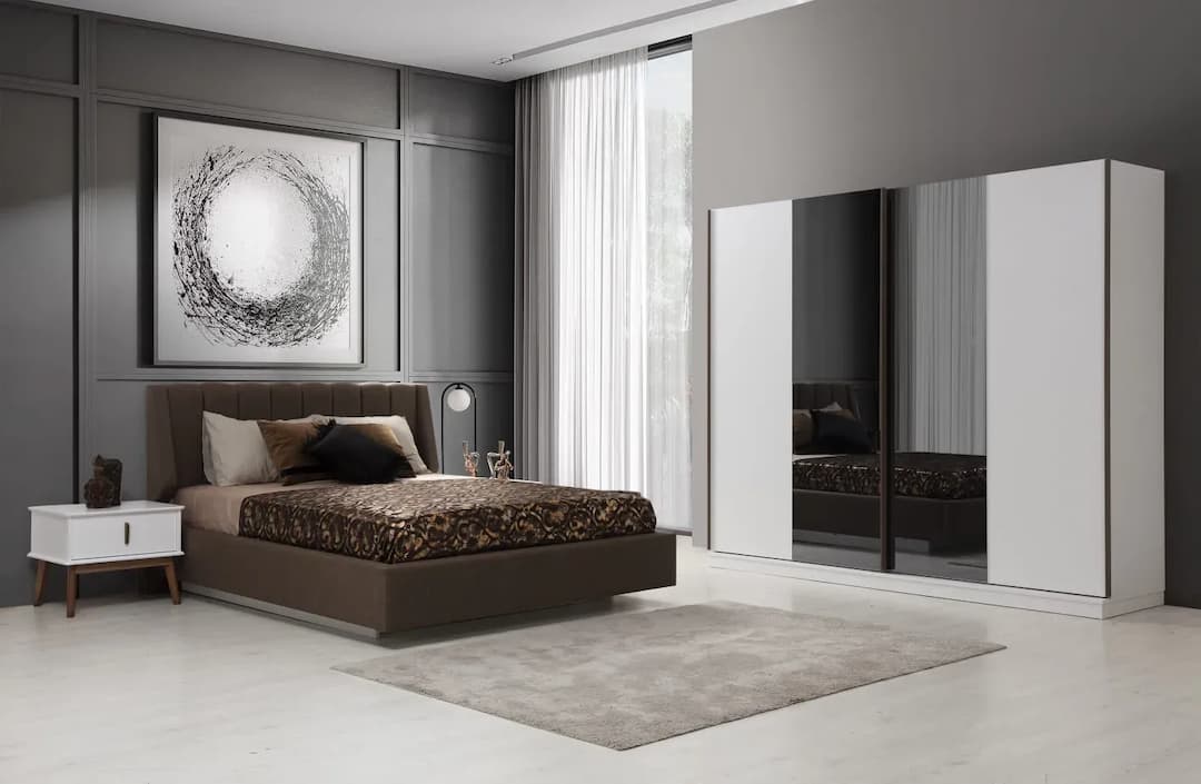 Oslo Beyaz Yatak Odası Takımı